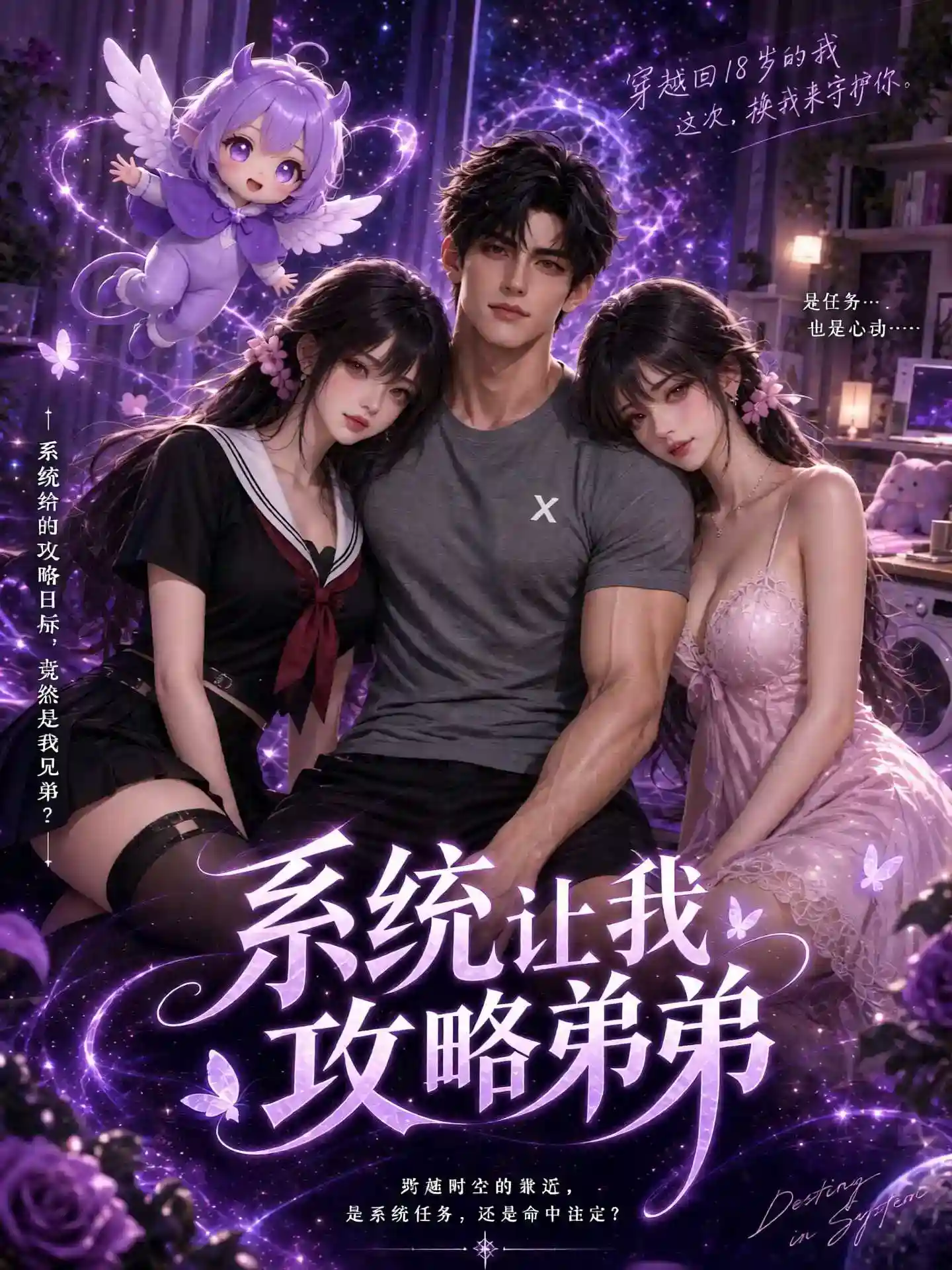 系统让我攻略弟弟短剧封面